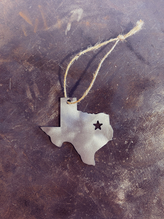 Texas Christmas Tree Ornament