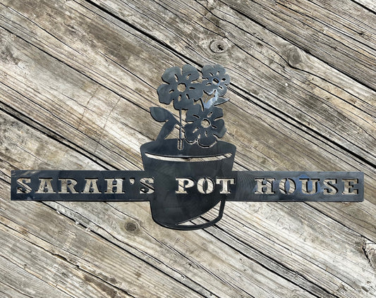 Pot House Sign