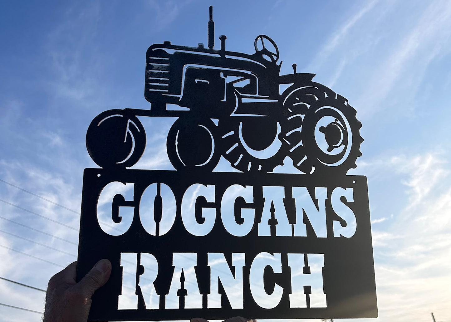 Tractor Sign